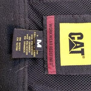 Size M Cat Soft Shell Work Jacket Excellent Cond.